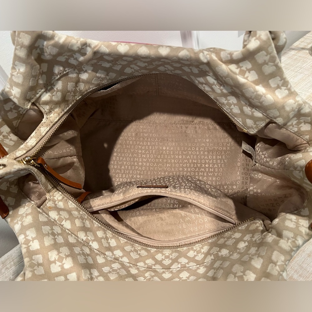 Kate Spade Stevie Stucco Shoulder Tote Bag EUC - Picture 13 of 15